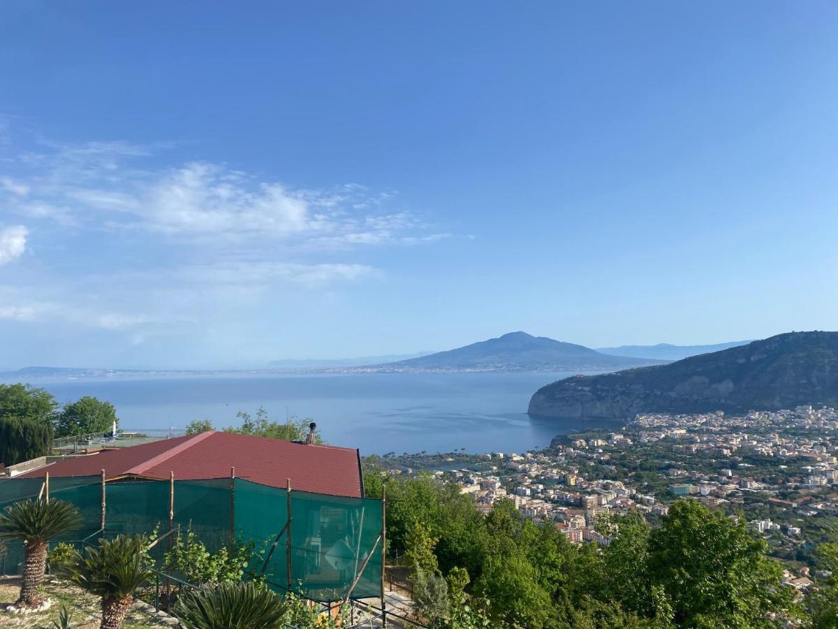 Villa Monica B&B Sorrento Bagian luar foto